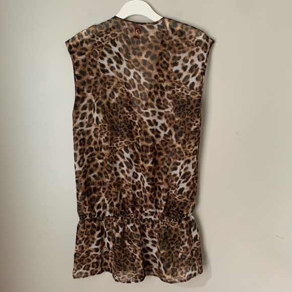 Guess size S leopard beach coverup - Picture 8 of 10